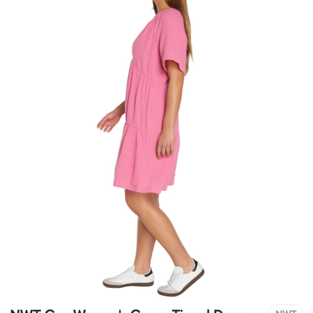GAP Pink Gauze Dress, Medium, xxl - Picture 7 of 10